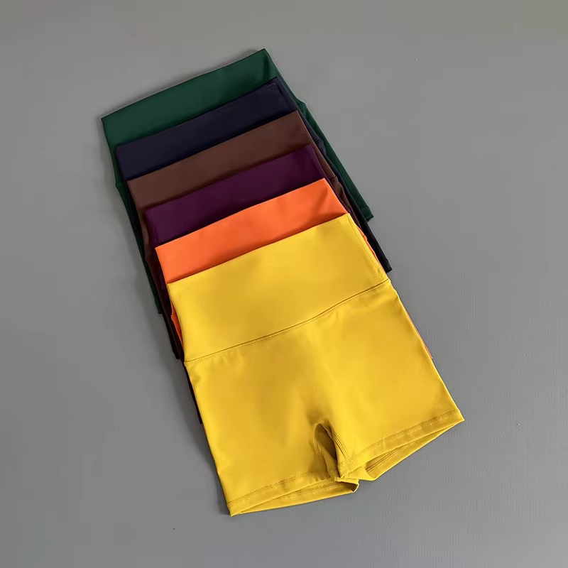 Short de yoga taille haute pour femme 3 pouces - Compression extensible à séchage rapide Lifting des