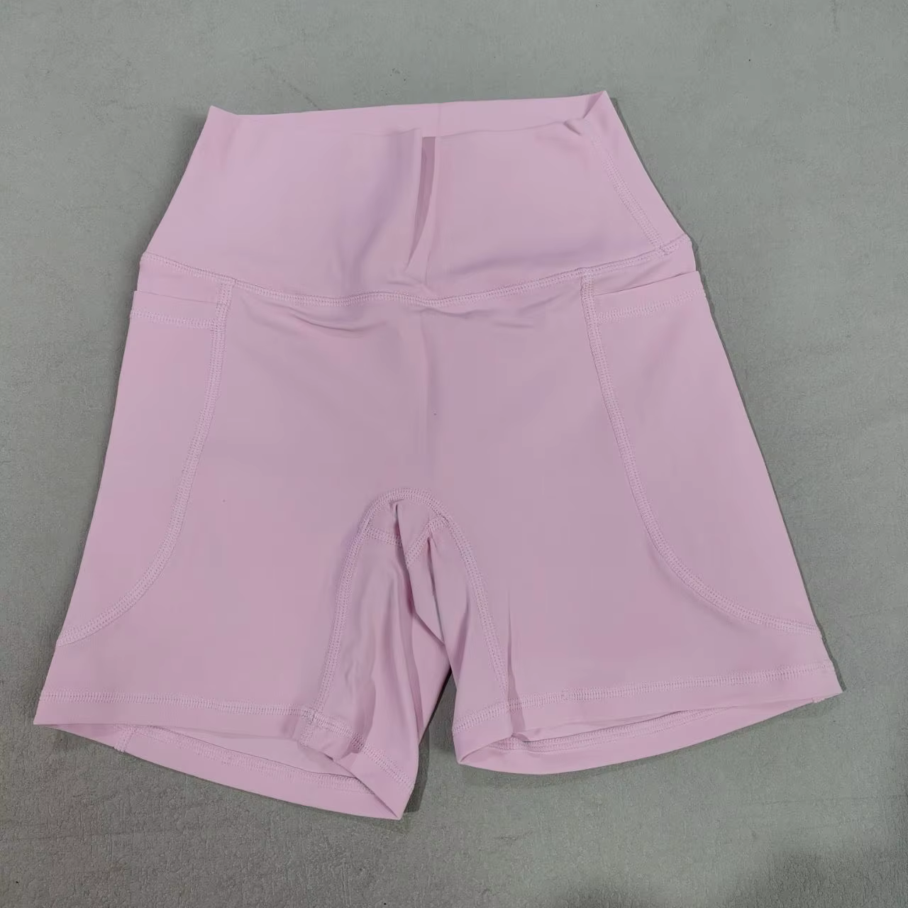 Shorts de sport pour femmes avec poches, legging de yoga, short anti-transparence taille haute, shor