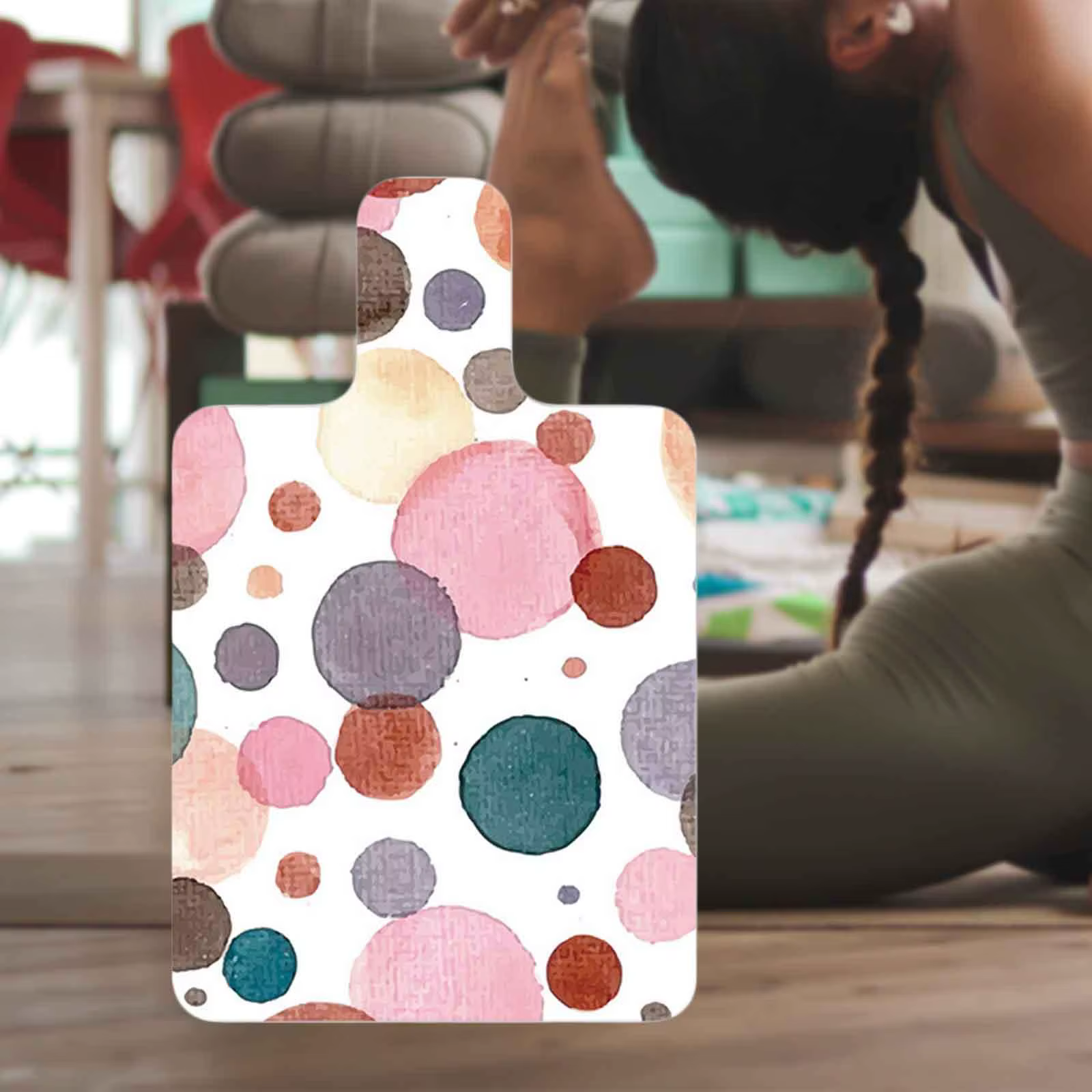 Couverture coordonnante pour réformateur de Pilates, serviette en polymère, optique, exercice