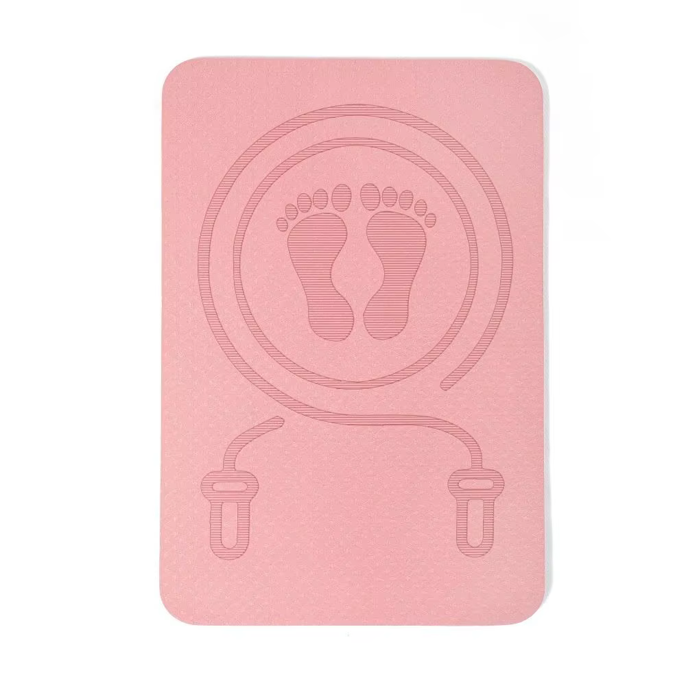 Tapis de Fitness Anti-bruit tapis de corde à sauter tapis de Fitness de Yoga TPE antidérapant avec l