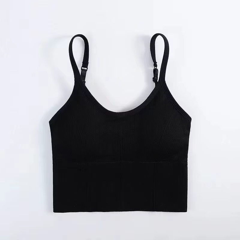 Soutien-gorge de sport respirant pour femme, haut de fitness anti-transpiration, soutien-gorge de yo