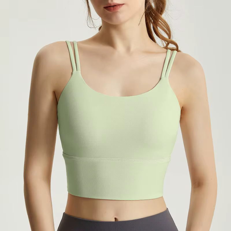 Camisole de Yoga professionnelle, tapis de poitrine fixe, sous-vêtements de sport pour femmes, antic