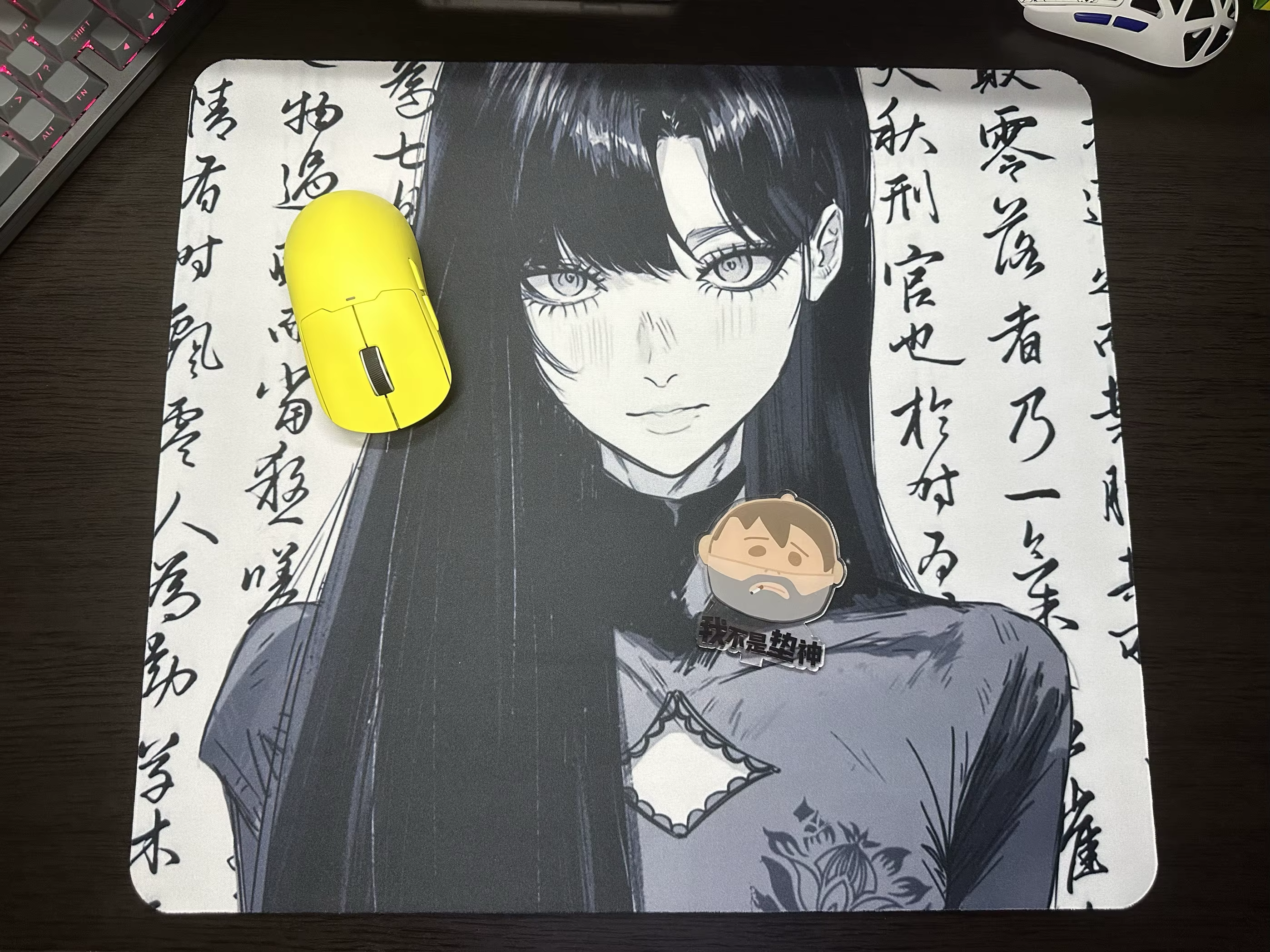Tapis de souris Anime Girl, Surface ultra fine professionnelle, pour sports électroniques, accessoir