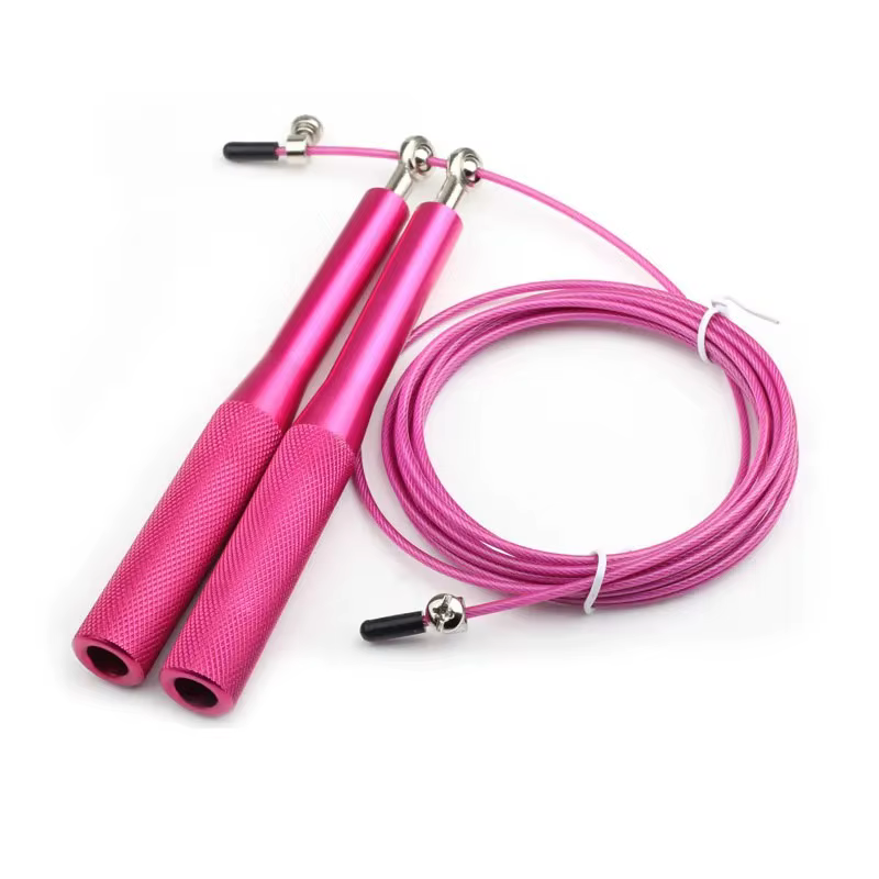 New Fitness Heavy Steel Wire Jump Rope for Crossfit Speed Training Box MMA Gym Exerciser Skipping Ro
