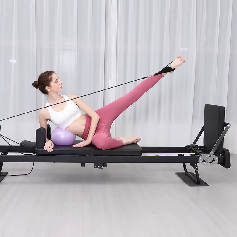 Grand équipement de réformateur de Pilates pliant, lit de Yoga de base, Fitness à domicile, perte de