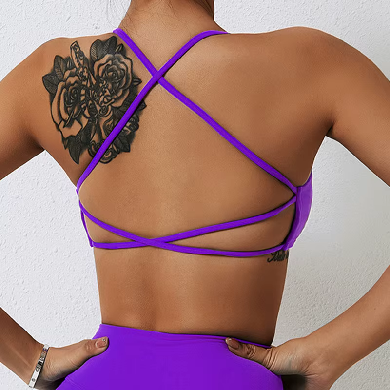 Soutien-gorge de sport sexy et confortable pour l'été, haut de sport pour femme, vêtements d'entraîn