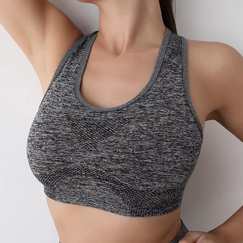 Femmes sport soutiens-gorge Yoga haut gilet haute antichoc séchage rapide Yoga gymnase course sous-v
