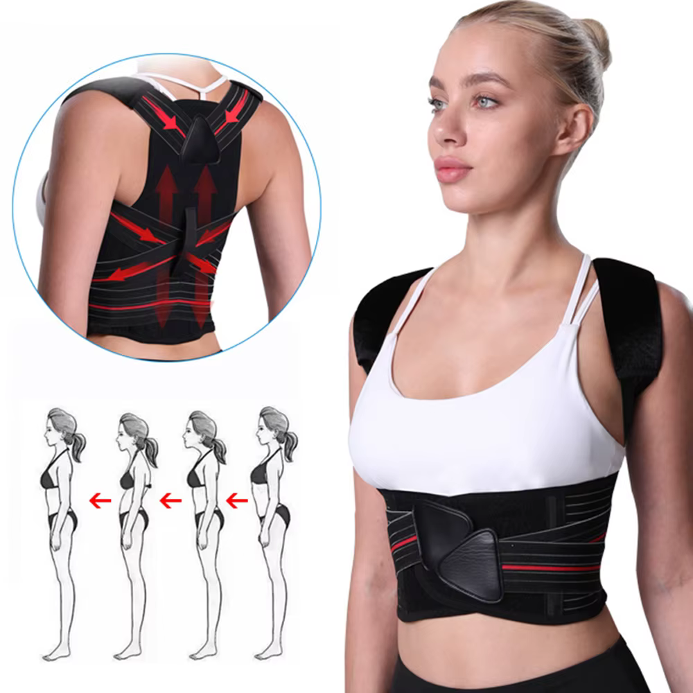 BraceTop correcteur de Posture réglable soutien du dos orthèse d'épaule Correction de Posture correc