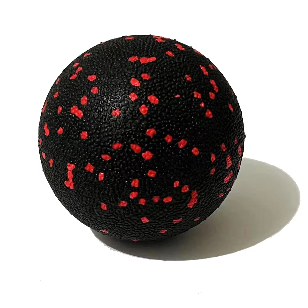 EPP 8cm boules d'arachide Massage corporel balle de Fascia haute densité Relaxation musculaire cross
