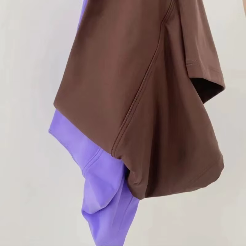 Legging court de Yoga taille haute, couleur unie, Sexy, doux et serré, pour femmes, Fitness, Sport, 
