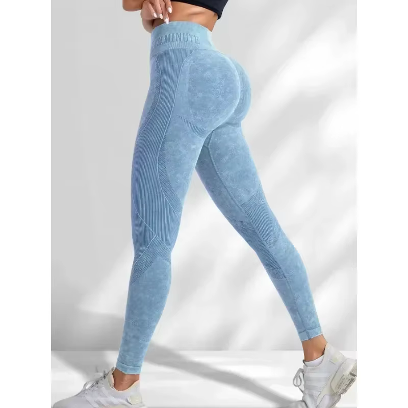 Pantalon de Yoga taille haute sans couture pour femmes, levage des hanches, Sports de plein air, tai