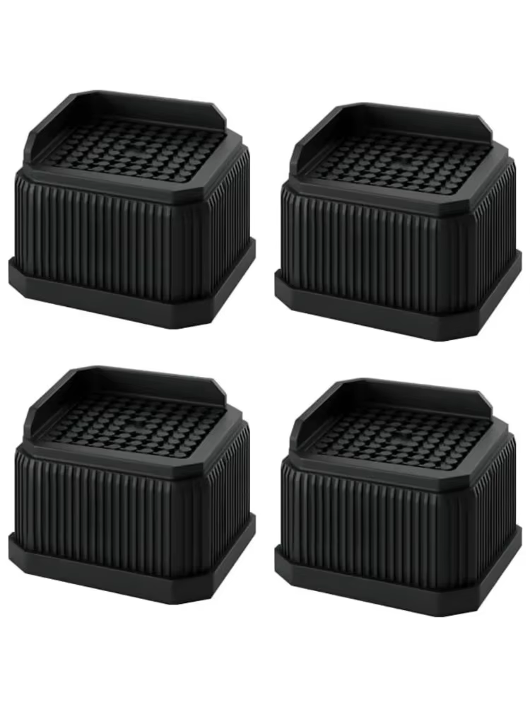 4 blocs de rehaussement d'inclinaison empilables pour tapis de course, robustes, capacité 4000 lbs, 