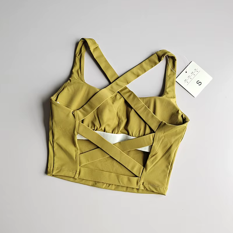 Soutien-gorge de sport sans couture soutien-gorge de sport sans couture Sexy Yoga haut de fitness sp