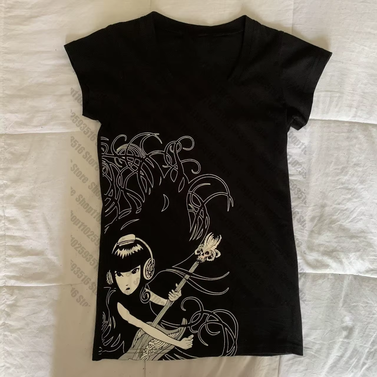 Économie vintage Anime Girl Emo pour femmes, vêtements grunge pour femmes, vêtements féminins, Kpop 
