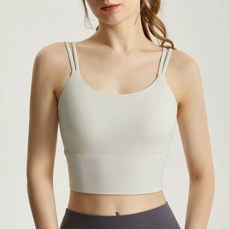 Camisole de Yoga professionnelle, tapis de poitrine fixe, sous-vêtements de sport pour femmes, antic