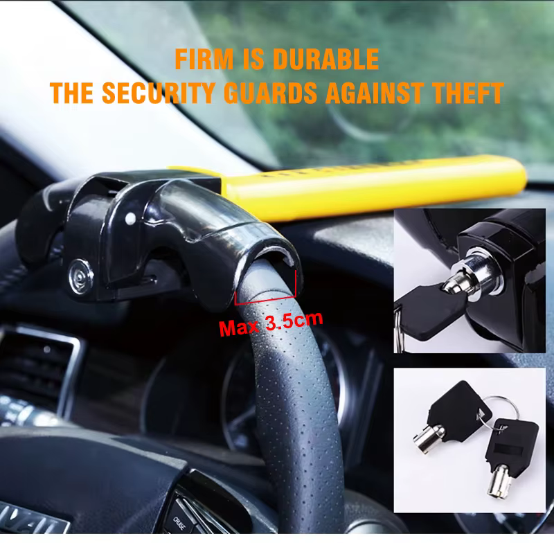 Serrure universelle pour volant de voiture, outils de verrouillage rapide, anti-vol, sécurité de voi