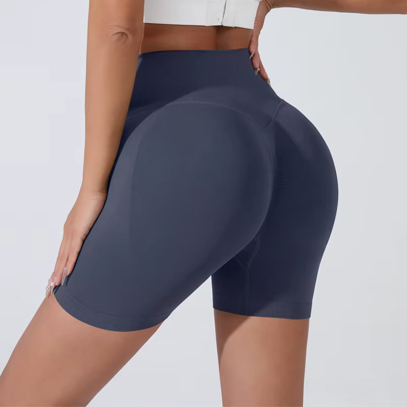 Short de Yoga respirant taille haute pour femmes, collants courts de course, de cyclisme, d'entraîne