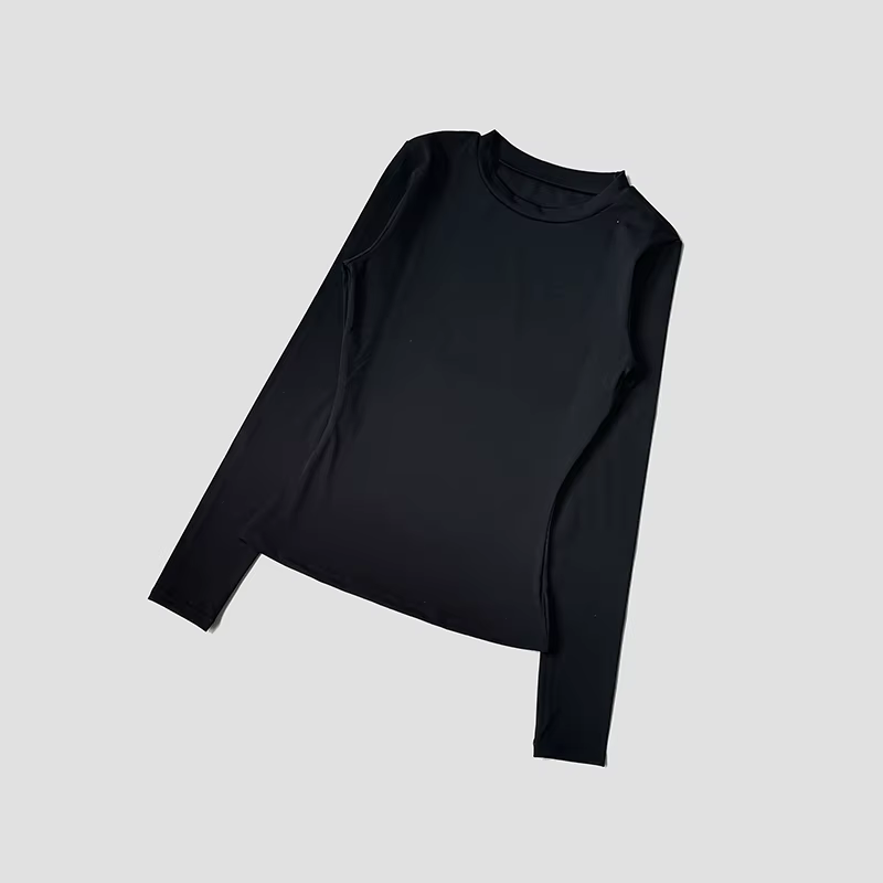 Haut de sport à manches longues WAREBALL pour femme – Vêtement de fitness, de yoga et de course – T-