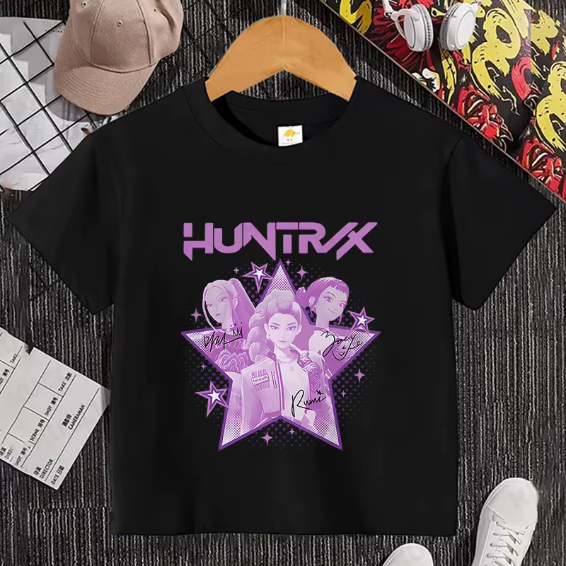 T-shirt Kawaii pour enfants, vêtements pour filles et garçons, vêtements pour enfants, hauts à la mo