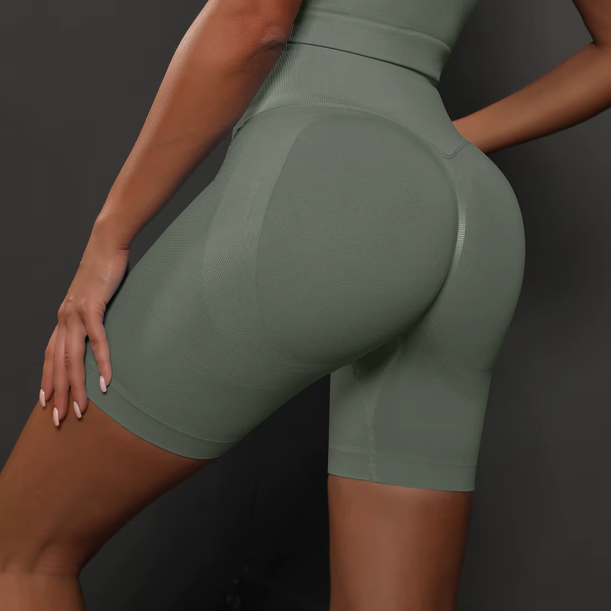 Shorts de Yoga pour femmes, Shorts de sport sans couture, d'entraînement, de gymnastique, taille hau