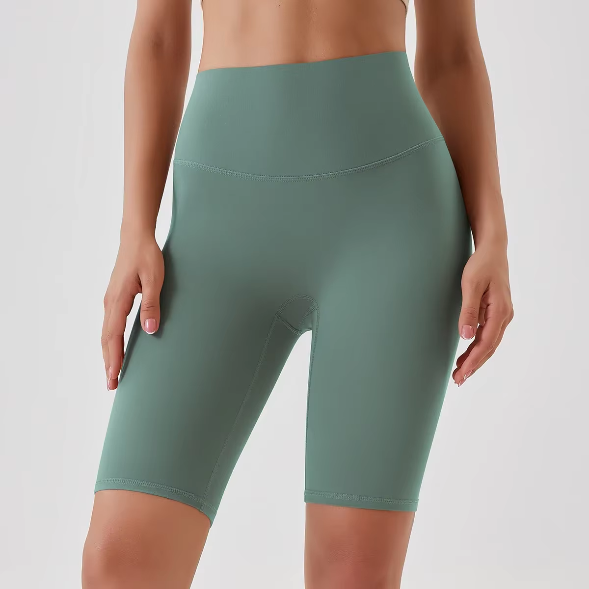 Short de yoga taille haute pour le levage des fesses, legging de yoga sans couture pour l'été, vêtem