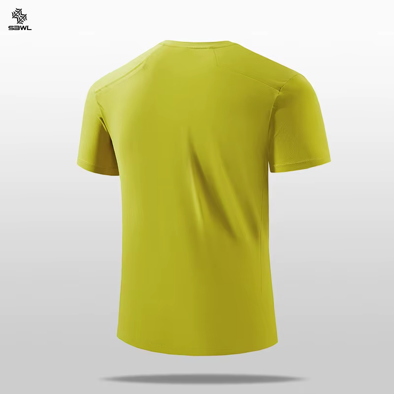 SBWL 2025 été hommes nouveau en plein air course fitness séchage rapide sport T-shirt de haute quali