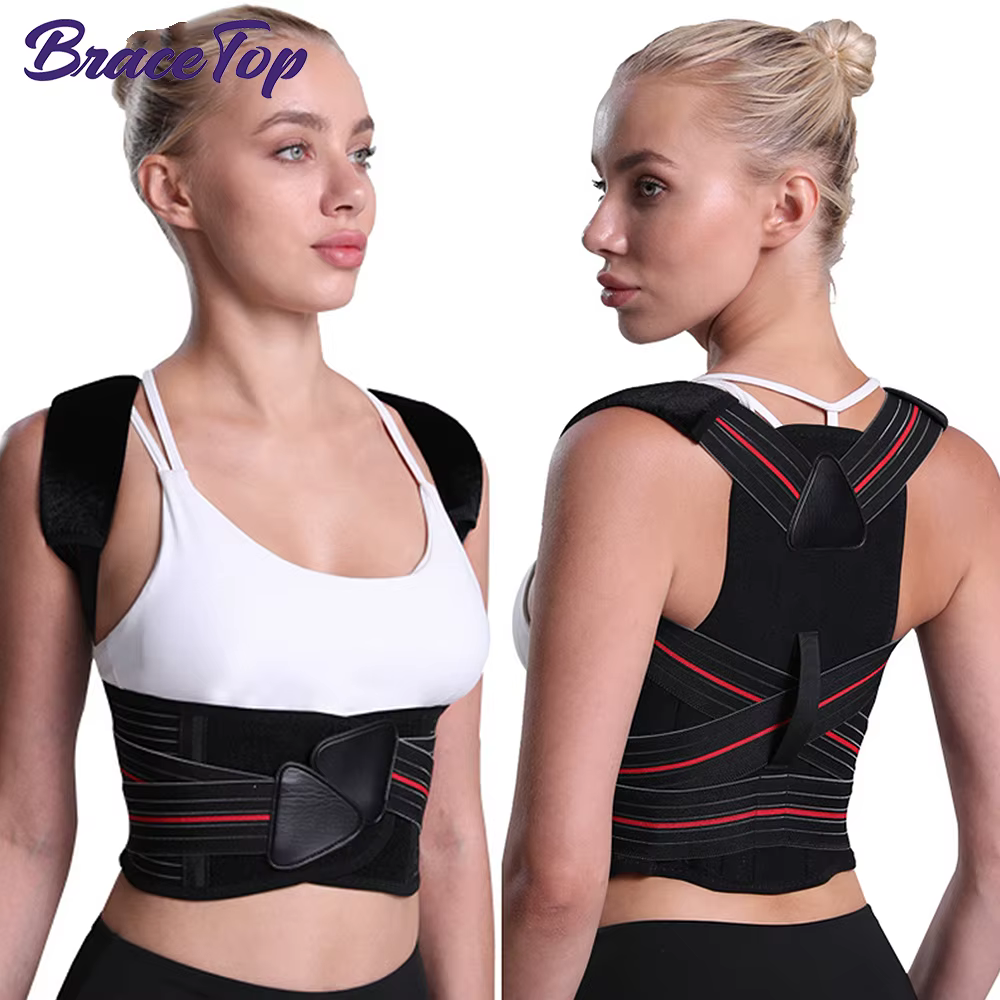 BraceTop correcteur de Posture réglable soutien du dos orthèse d'épaule Correction de Posture correc