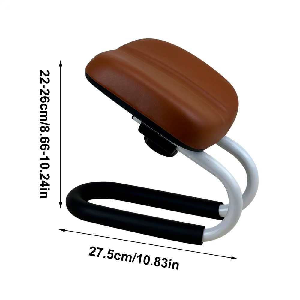 Tabouret de méditation de prière, genouillères à hauteur réglable avec coussin en éponge, manchon de