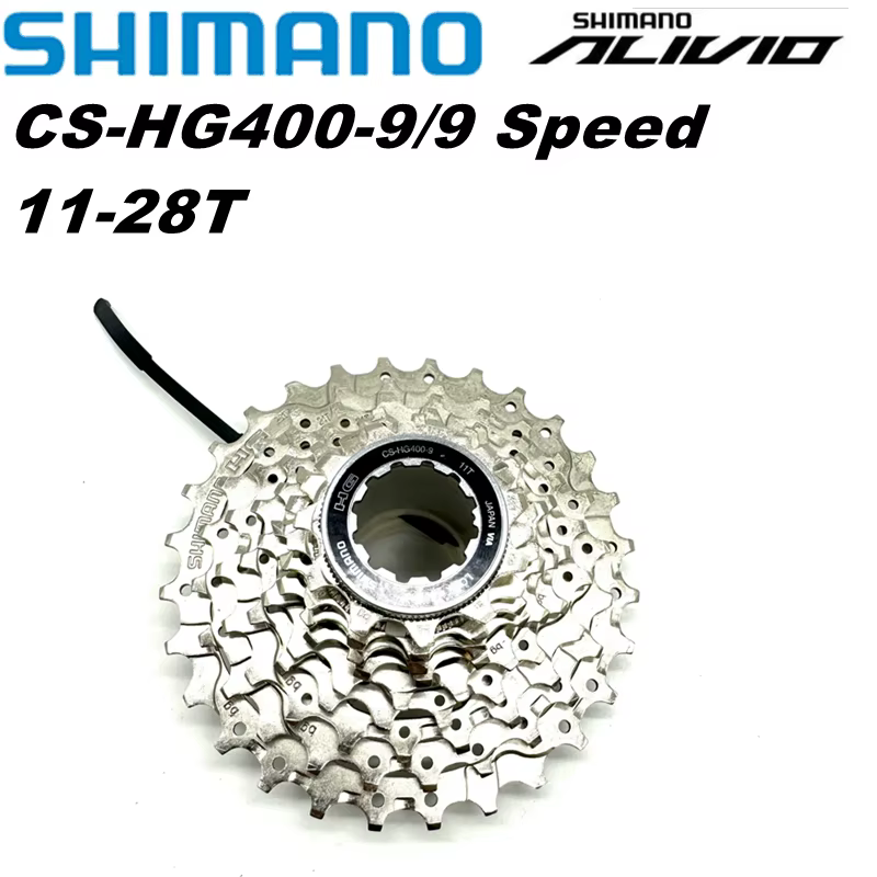Shimano Alivio M4000 HG400-9 9 vitesses vélo Cassette vtt montagne vélo roue libre HG400 9S 11-28T 1