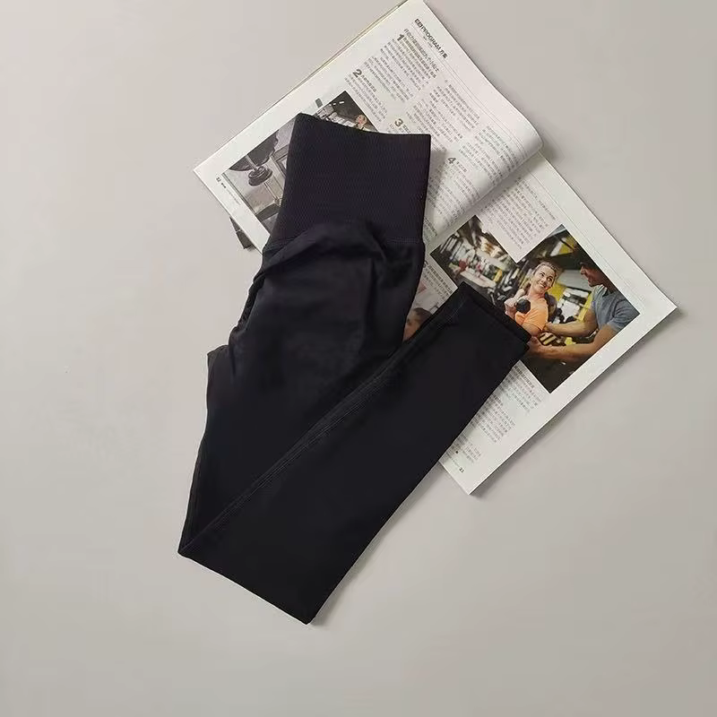 Pantalon de Yoga taille haute sans couture, Leggings de Sport transparent, pour course à pied, sécha