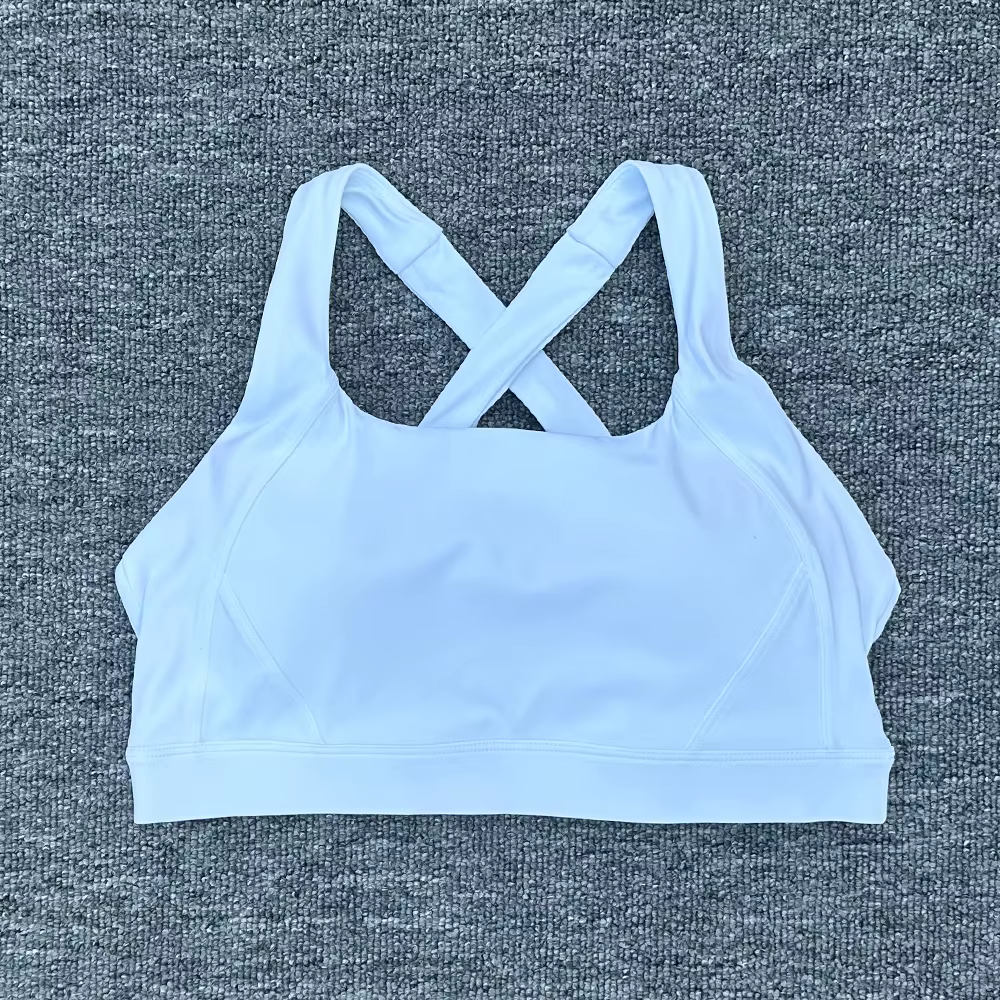 Femmes sport soutien-gorge croix haut de sport femmes formation course Yoga soutien-gorge Stretch fe