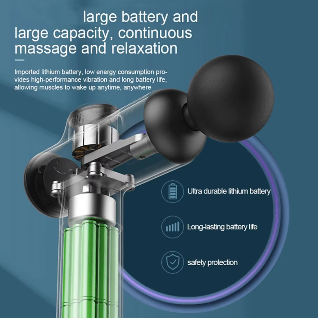 Pistolet de Massage électrique à 99 niveaux, appareil de relaxation musculaire profond, équipement d