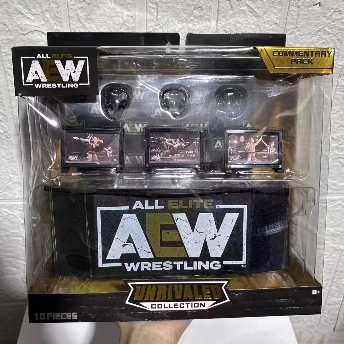 AEW – accessoires originaux pour figurines d'action, Collection d'exposition de figurines de lutte,