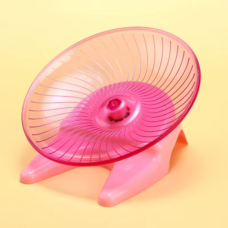 Roue motrice silencieuse pour petits animaux – Équipement d'exercice silencieux et sûr, idéal pour l