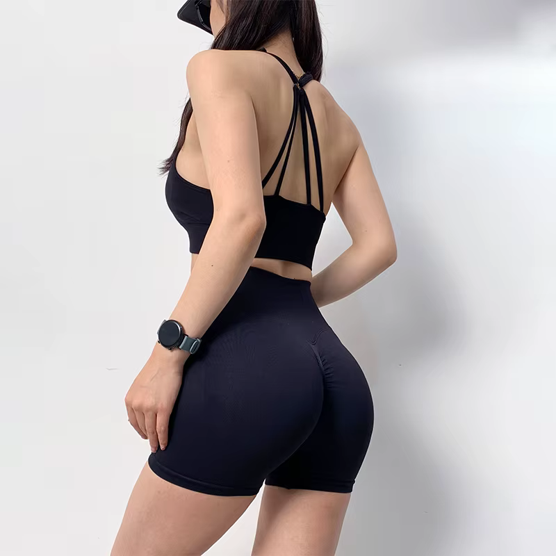 2 pièces ensembles de Yoga femmes taille haute tenues d'entraînement vêtements de sport vêtements de