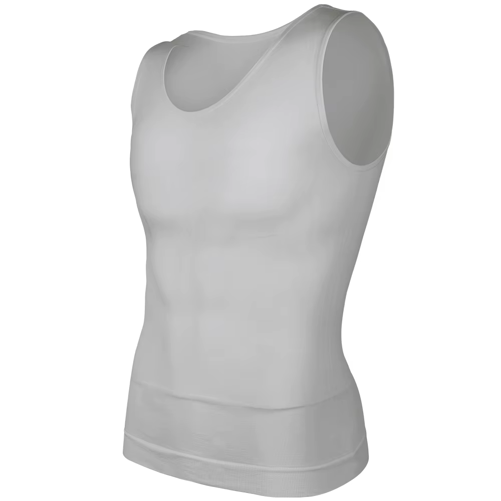 Débardeur de Compression pour hommes, vêtement amincissant, sous-vêtement pour l'abdomen