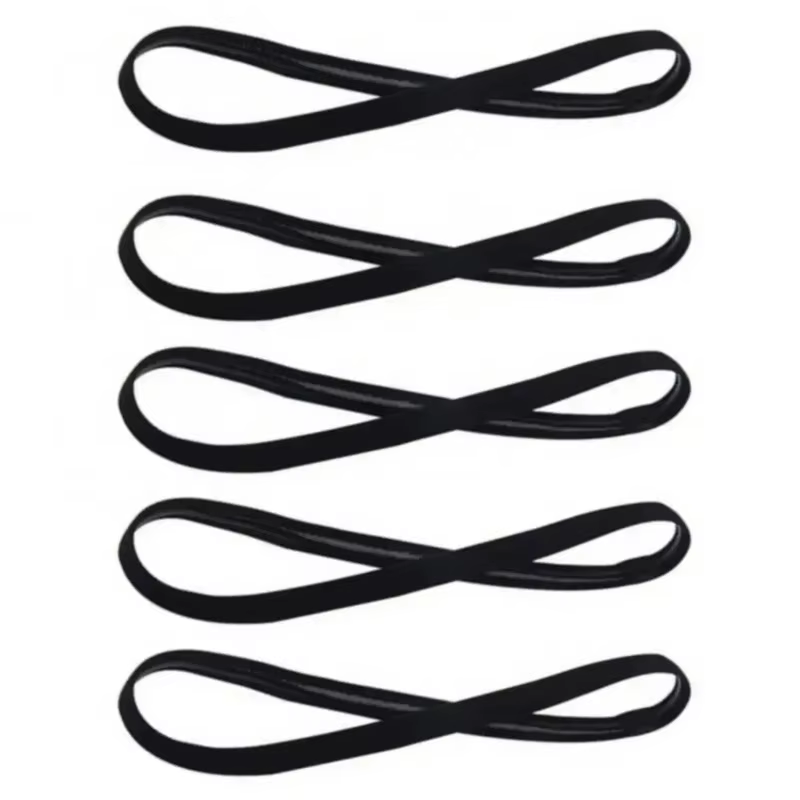 5 pièces couleur bonbon femmes hommes Yoga bandes de cheveux Sport bandeau filles Sport anti-dérapan