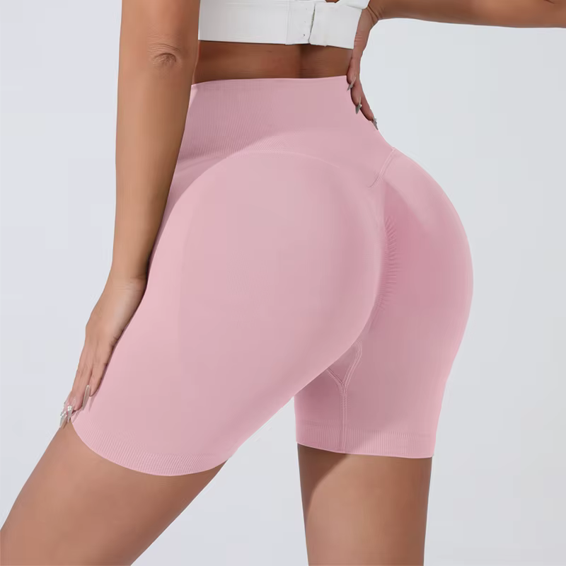 Short de Yoga respirant taille haute pour femmes, collants courts de course, de cyclisme, d'entraîne