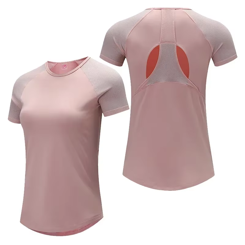 Hauts de course à séchage rapide pour femmes, sweat-shirt serré, Fitness, Yoga, Jogging, T-Shirts de