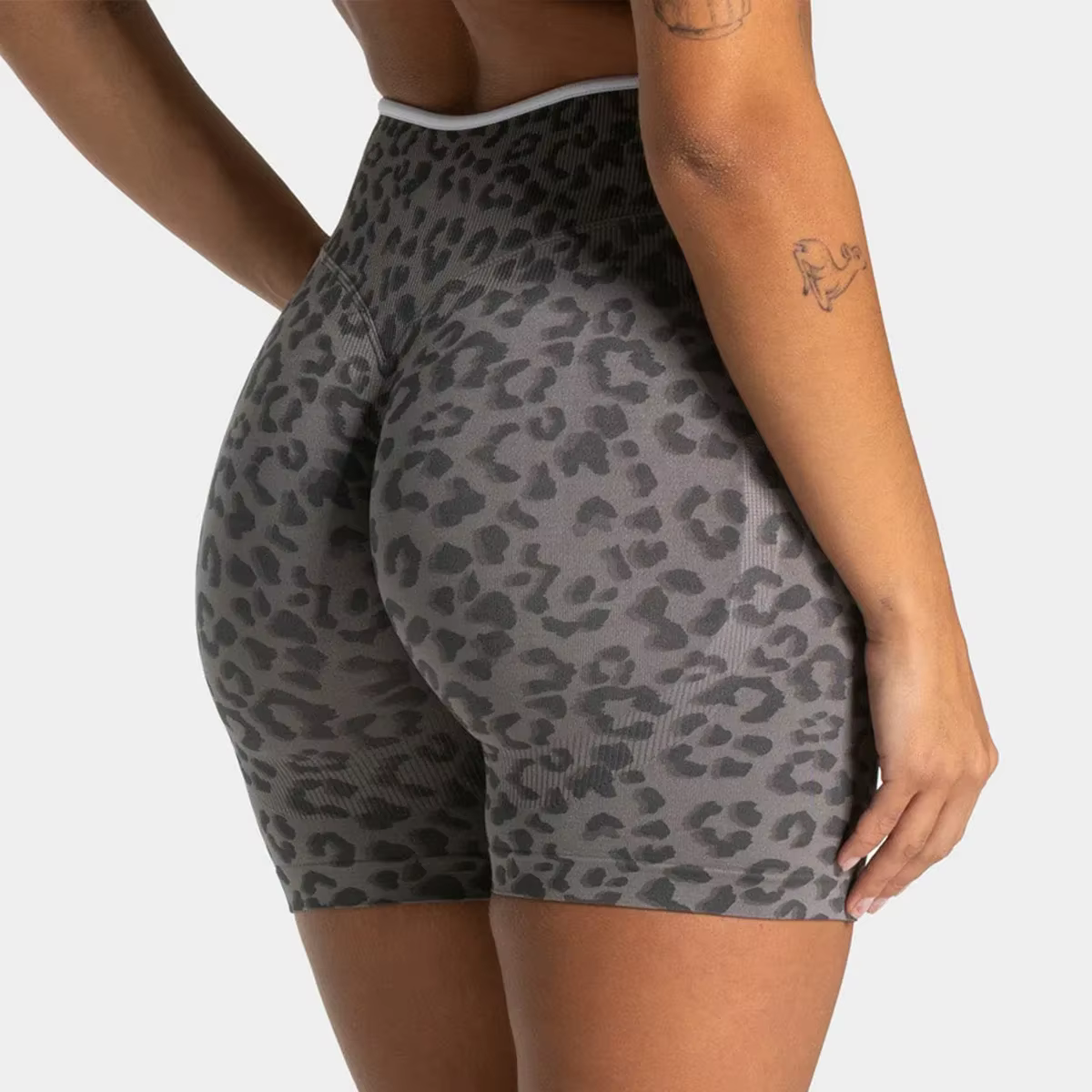 Shorts Sculptants Taille Haute pour Femme à Effet Scrunch, Séchage Rapide, Sexy, pour Yoga, Course,