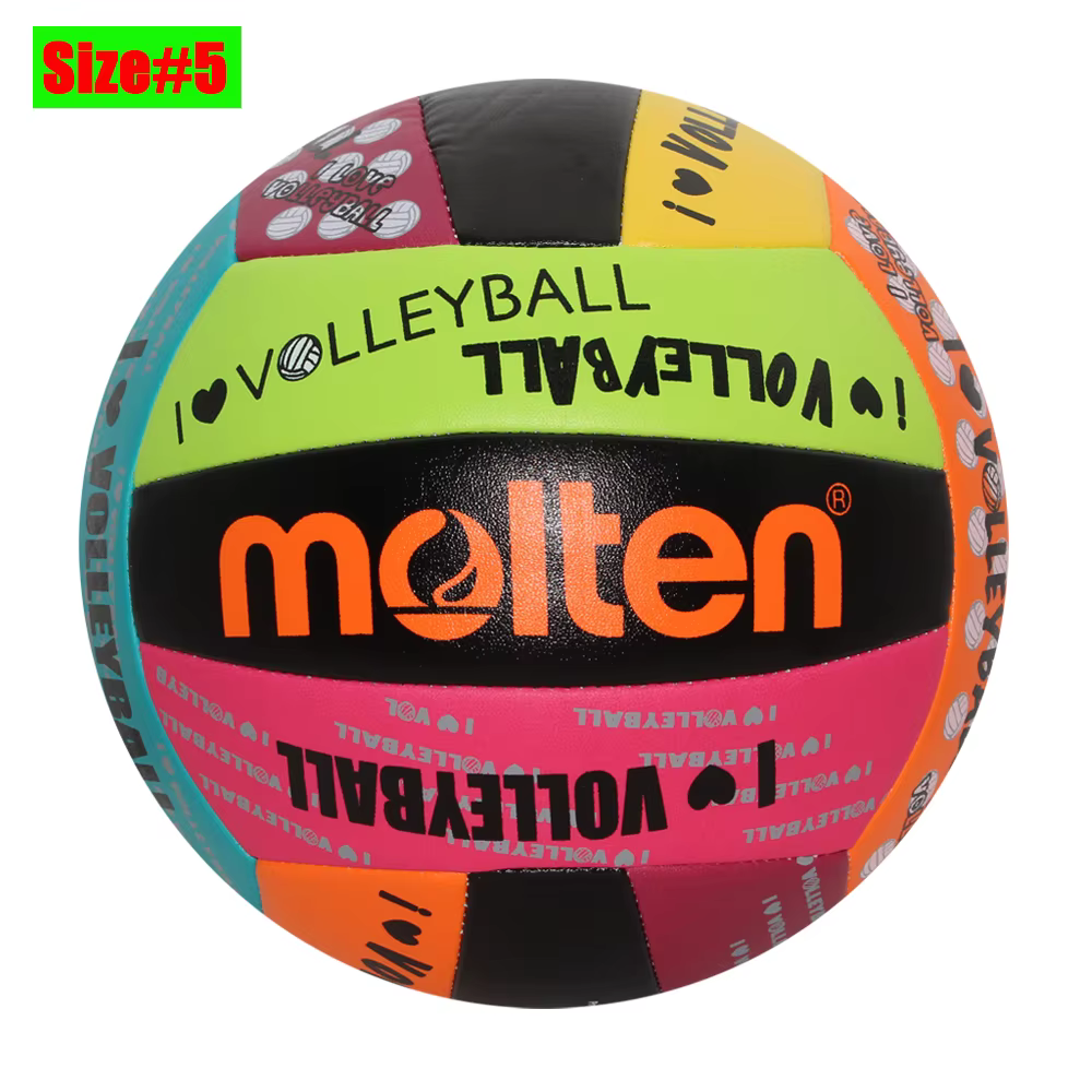 Ballons de volley-ball Molten 2026 Taille standard 5 Matériel PU doux au toucher Haute qualité Sport