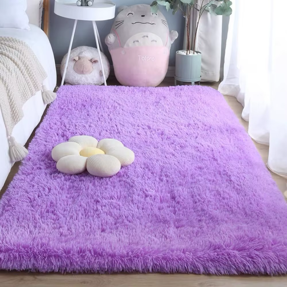 VIKAMA tapis et tapis pour la maison salon moelleux fourrure grand tapis couloir porte d'entrée tapi