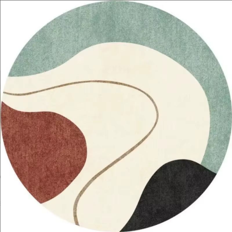 Tapis rond sur mesure France 100*100CM