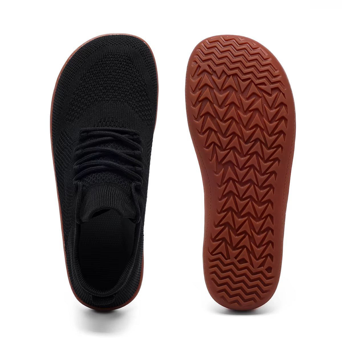 Chaussures pieds nus minimalistes unisexes, baskets légères et respirantes à bout large pour la marc