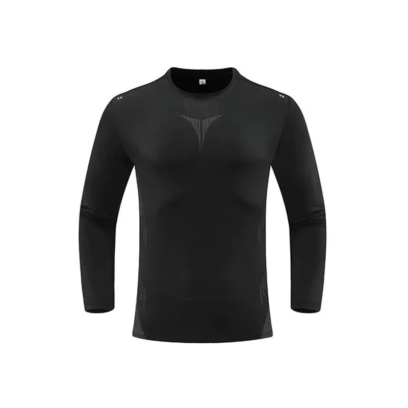 Collants de sport à manches longues pour la course à pied et l'entraînement, vêtements de fitness d'