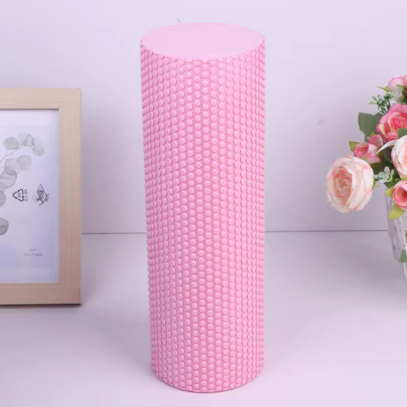 Rouleau de Yoga rond en mousse EVA, cylindre pour les exercices de Pilates, entraînements à domicile