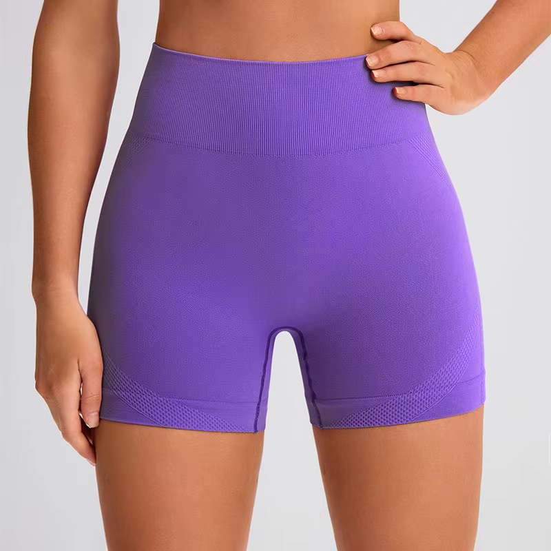 Pantalon de yoga pour femme, taille haute, respirant, levage des hanches, short d'exercice abdominal