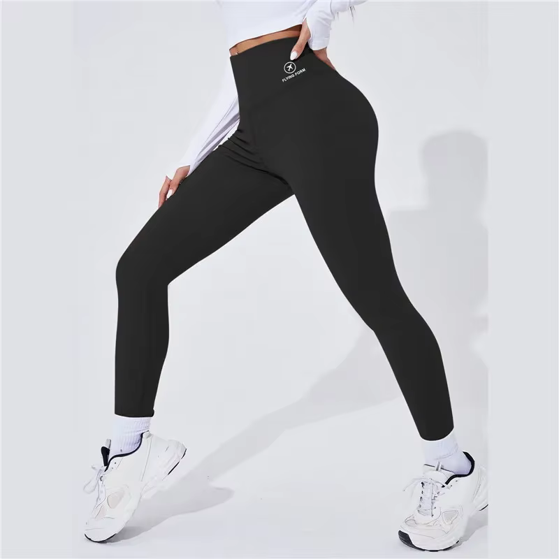 Taille haute Yoga chaud Leggins collants de sport thermique femme pantalons de course Sexy bout à bo