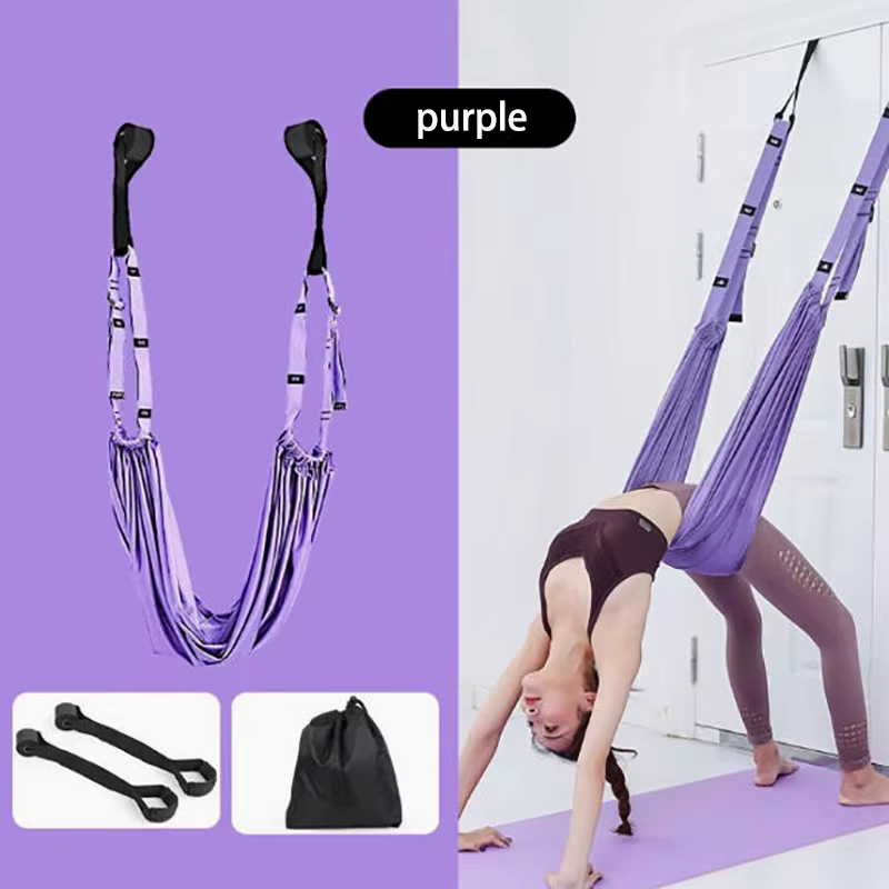 Hamac de yoga, Sangle de yoga à domicile, Équipement d'entraînement pour les équilibres sur les main