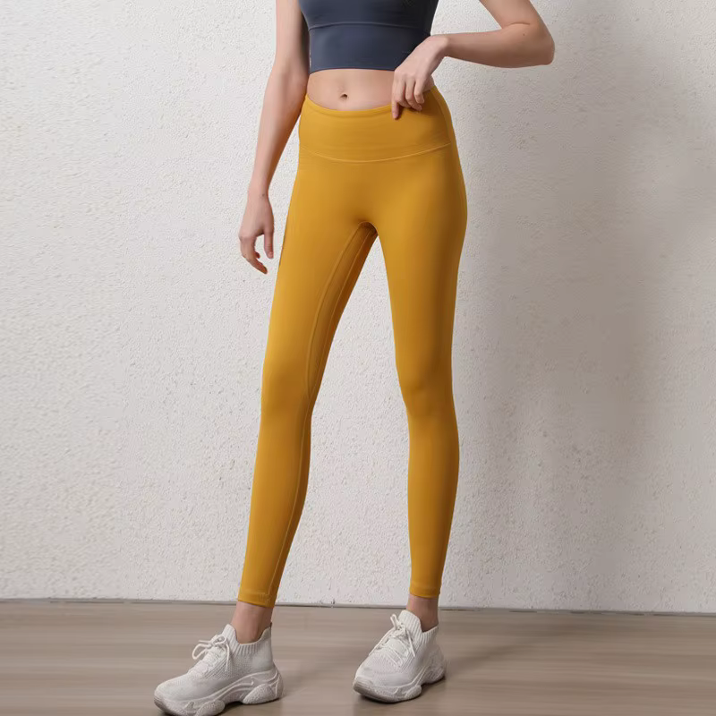 Leggings de yoga haut de gamme pour femmes, pantalons de sport à haute élasticité, collants de cours